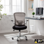 ZIK Office Chair White, Ergonomic, with Folding Armrests, Lumbar Support– 62x63x105