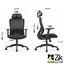 CLEO Professional Ergonomic Office Chair with Adjustable Armrests, Lumbar Support, 150 Kg