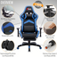 X-Bull XL Gaming Chair with Footrest Ergonomic Reclining Computer Office with Lumbar Support