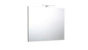 Specchio Filo Bagno Reversibile Lampada Luce A Led 80X70 Cm