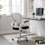 ZIK Office Chair White, Ergonomic, with Folding Armrests, Lumbar Support– 62x63x105