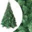 Albero di natale realistico super folto 150 cm Pino VERDE NATURALE