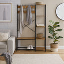 Mobile appendiabiti design industrial guardaroba con ganci