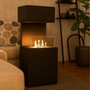 Camino bioetanolo da pavimento senza canna fumaria biocamino design moderno