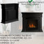 Chimenea de bioetanol de suelo Biochimenea 1,8 LT Calefacción hasta 30 m2 Quemador de acero inoxidable - Negro