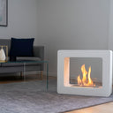 Camino a bioetanolo da pavimento biocamino con bruciatore in acciaio 1.7 litri