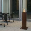 Bioethanol Fireplace, Indoor or Outdoor Biofireplace, Heated Volume 30 m2, 0.7 lt