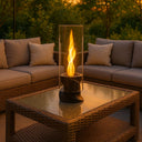 Camino bioetanolo da tavolo biocamino per interno o esterno senza canna fumaria