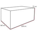 Copertura Impermeabile per Mobili da Giardino Telo Protezione Anti UV, Pioggia, Polvere7