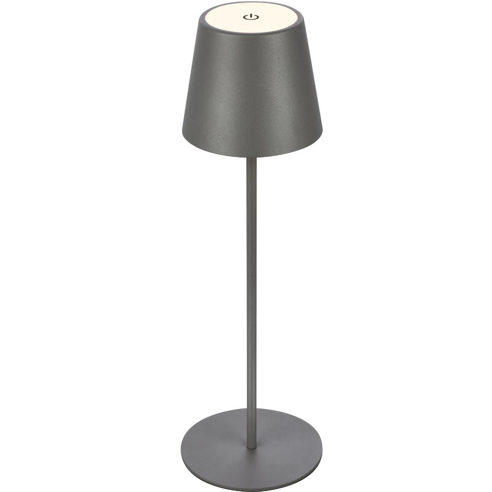 Lampada LED Ricaricabile Senza Fili - Moderna Da Tavolo, Comodino O Scrivania | 3 Modalità Touch | 38cm | Batteria Interna - Foto 5