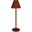 Rechargeable LED Table Lamp, Touch Dimmable Warm Light for Home, Bars, Pubs, Restaurants - Corten