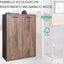 Multipurpose Office Cabinet 2 Doors 3 Space-Saving Shelves, Wooden Cabinet Modern Design 81x35x112 cm