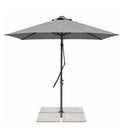 Ombrellone da Giardino 2x3 Decentrato Telo Poliestere 180 g/m2 Grigio