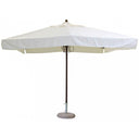 Ombrellone da Giardino 3x3 Palo Centrale in Legno Telo Poliestere