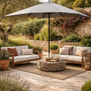 Ombrellone da Giardino 3x3 Palo Centrale Telo Poliestere 235 g/mq