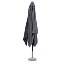 BRIAN P/C BLACK 3 X 3 UMBRELLA WITH GREY COVER