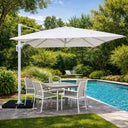 Ombrellone da Giardino 3x4 Palo Decentrato Inclinabile Telo Poliestere