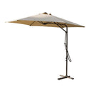 Ombrellone da Giardino Ø 300 cm Palo Decentrato Telo Poliestere 180 g/m2