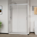 Parete doccia per nicchia box doccia trasparente anta scorrevole