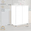 Scarpiera Mobile Multiuso 2 Ante 3 Ripiani, Armadio Ufficio Legno Melaminico FSC, Design Moderno – 72x35x90 cm Rovere