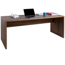 Bureau PC Table d'ordinateur de bureau en bois de chêne pour la maison 178x69x74 cm