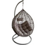 Hanging Chair Rocking Armchair for Outdoor Garden, with Cushions, Egg Seat - Gray