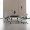 Sedie sala d'attesa poltrona visitatore con braccioli imbottita