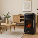 Stufa a Gas Butano Propano con Ruote Fiamma Viva Basso Consumo, Moderna