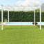 Pergola 3x3 da Giardino Esterno con Telo in Poliestere 180 g/mq Scorrevole, Struttura in Acciaio - 300x300 Bianco