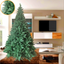 Albero di natale realistico super folto 240 cm Pino VERDE NATURALE