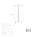 Box Doccia In Vetro Temperato Trasparente 70X70 | Lima