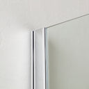 Doccia Walk-In Con Parete Da 110 Cm In Cristallo Trasparente 8 Mm