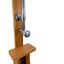 Outdoor Garden Shower in Balau Wood, with Platform, Tap and Shower Head - 70x70h