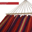 ZIK Suspended Garden Hammock, for Outdoor, in Cotton and Polyester, Multicolor Design - 100x200h