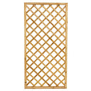 Panneau de Grille en Bois pour Jardin, Balcon, Terrasse, pour Plantes Grimpantes, Clôture Rectangulaire Haute – 90x180h