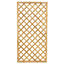 Panneau de Grille en Bois pour Jardin, Balcon, Terrasse, pour Plantes Grimpantes, Clôture Rectangulaire Haute – 90x180h